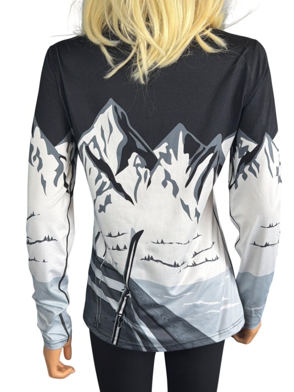 NWT Krimson Klover Mountain View Ski Base Layer Top Women S NWT Après Quarter Zi - Picture 3 of 16
